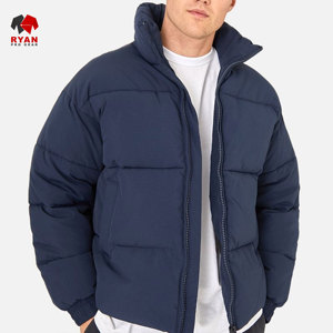 แจ็คเก็ตพัฟเฟอร์ดีไซน์สั่งทำพิเศษสำหรับผู้ชาย ยี่ห้อ Ryan Pro Gear พร้อมโลโก้สั่งทำพิเศษ ดีไซน์ ODM เสื้อผ้าลำลอง - Product Image 1