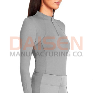 Haut d'équitation léger pour femmes, manches longues, design respirant, chemise d'équitation pour l'entraînement actif et les séances en plein air - Product Image 4