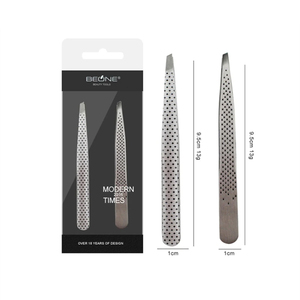 Pinzas para Cejas y Pestañas de Acero Inoxidable Profesional 2026, Diseño Superior, Marca Privada Personalizada - Product Image 4