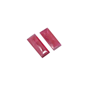Piedra Preciosa de Rubí Natural de 12x5 mm, 2.05 Quilates, Forma Rectangular, Piedra Suelta para Joyería - Product Image 3