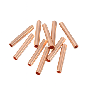 Tubo de Cobre Rojo Sin Costura ASTM C10300, Pureza 99.9%, 0.2mm~120mm WT, Servicios de Procesamiento Ofrecidos, Patrón en Rollo - Product Image 1