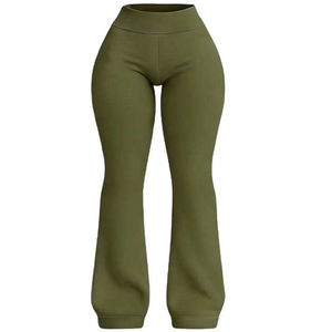 Pantalones Deportivos Personalizados para Mujer, Corte Ajustado, Cintura Media, con Encaje, Impresión de Logotipo de Marca, Fabricación al por Mayor - Product Image 5