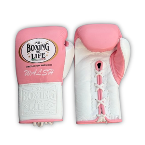 Guantes de Boxeo Personalizados No Boxing No Life MMA, Guantes de Entrenamiento de Boxeo de Cuero con Cierre de Gancho y Cordones, Antideslizantes, Ligeros y Elásticos - Product Image 4