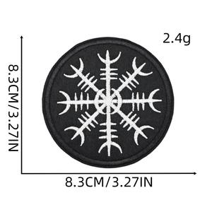 Wholesale Custom Embroidery Patch Mixed Thread <b>Applique</b> Badge for Jackets Caps Bags Clothing Factory Heat Press Iron On Sew On - Product Image 5