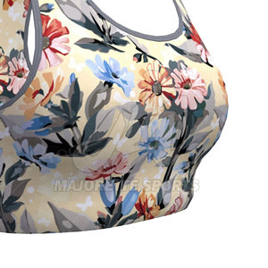 Seamless Yoga <b>Bra</b> for Women Soft <b>Stretch</b> Fabric Lightweight Padded Sports <b>Bra</b> for Activewear Brands - Product Image 6
