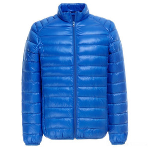 Fashionable Wholesale Men's <b>Coat</b> Puffer Jackets Customize Logo Shiny Lightweight <b>Bubble</b> Jackets with screen printing logo unisex - Product Image 1