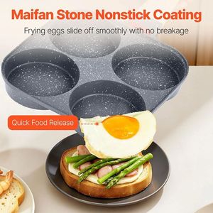 Padella per Omelette con Coperchio per Pancake, Hamburger e Sandwich, Padella Resistente per Colazione - Product Image 6