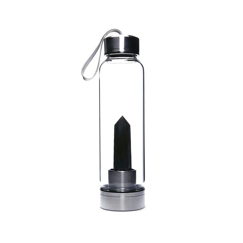 Clear bottle-A-black