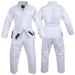 Uniforme de BJJ-GI 100% algodón poliéster, tejido Pearl, logotipo bordado personalizado, 450 GSM, ropa de artes marciales, venta al por mayor, talla personalizada A2, OEM - Product Image 1