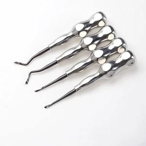 1 ud. Destornillador dental en espiral, elevador de lucentes recto y doblemente curvo para extracción de dientes mudos - Product Image 6