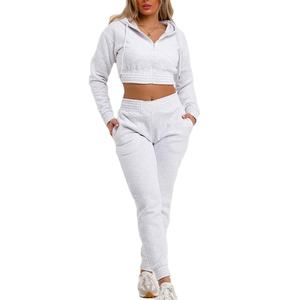 Ensembles de survêtements pour femmes, hauts courts tendance, tissu polaire, vêtements décontractés, hauts courts, survêtements fabriqués au Pakistan - Product Image 1