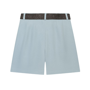 Shorts décontractés pour femmes, 4 coloris, fermeture éclair, couleur unie, mode - Product Image 2