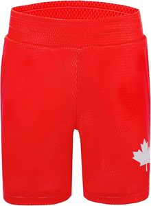 Canada National Team Jersey Set <b>Red</b> White Maple Leaf Design Polyester Sportwear for Kids Polyester - Product Image 4