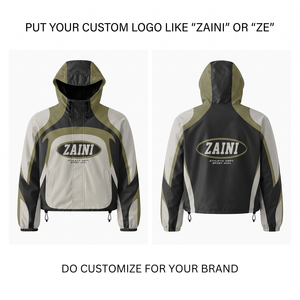 Premium 120 GSM Polyester Waterproof Breathable Winter Windbreaker <b>Jacket</b> Men Lightweight Pullover Front Logo Custom High - Product Image 1