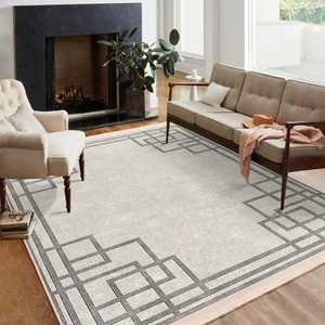 Alfombra de Lana de Nueva Zelanda Premium, Diseño Floral Intrincado, Tejida a Mano, Patrón Sólido Vintage, Precio Directo de Fábrica, Venta al Por Mayor - Product Image 2