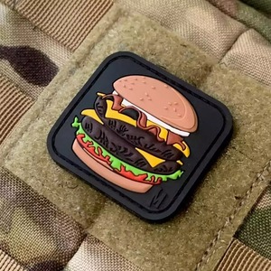 Patch en PVC souple 3D en caoutchouc vinyle pour vêtements, modèle Expedition 2026, multicolore, injecté 3D avec crochets de fixation - Product Image 6