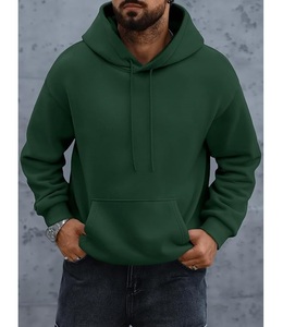 Nouvel Arrivage – Sweat à Capuche Homme Personnalisable Grande Taille, 100% Coton Doublé, Manches Longues, Col Tombant, Couleur Unie, Confortable - Product Image 5