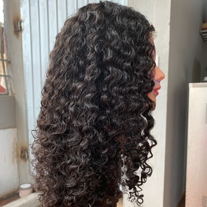 Wig Burmese Curly | Wig High Quality <b>Raw</b> | Lace Wig for <b>Black</b> Women 100% Vietnamese - Product Image 1