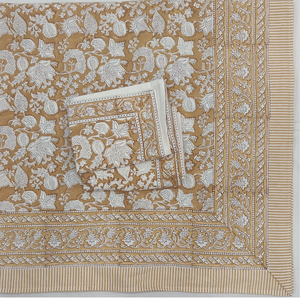 Premium Hand Block Printed 100% Cotton 200TC Floral Bed <b>Sheet</b> Set Boho Indian Print <b>King</b> <b>Size</b> Eco Friendly Soft Machine Washable - Product Image 1