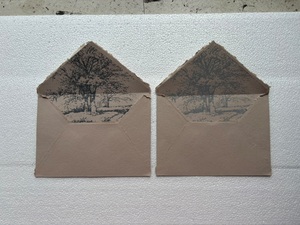 Enveloppes en papier artisanal en gros, doublures personnalisées imprimées, papeterie de luxe faite à la main pour décorations d'invitations de mariage - Product Image 5