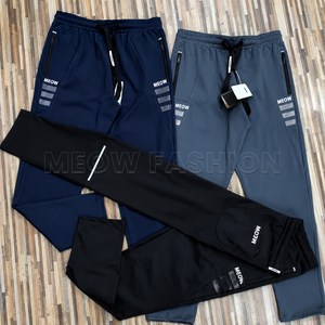 Pantalones de poliéster para hombre, que absorben la humedad, estilo casual jogger, excedentes de RMG de Bangladesh, listos para enviar, venta al por mayor. - Product Image 4