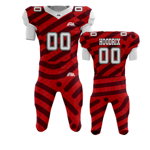 Custom American Football Uniform Design Sublimated Logo Team Football Jersey with Integrated <b>Pads</b> <b>Pants</b> Youth & Adult kit - Product Image 2