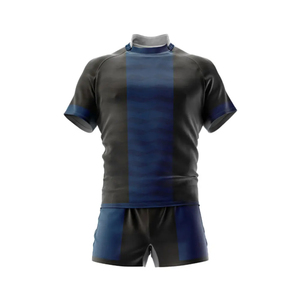 Maillots et shorts d'entraînement de rugby personnalisés par sublimation pour enfants et jeunes, kits d'uniformes de rugby pour clubs et équipes - Product Image 6