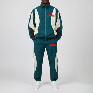 Conjunto Deportivo Personalizado para Hombre, Chaqueta Cortavientos con Estampado, Pantalones Deportivos, Conjunto para Correr, Traje de Gimnasio Reflectante de Nailon 2026 - Product Image 4