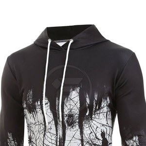 Sudaderas con Capucha de Invierno para Hombre de Alta Calidad, Sublimadas, 100% Poliéster/Spandex, Diseño Personalizado, con Bolsillo, Transpirables y Ecológicas - Product Image 4