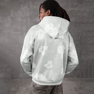 Sweat-shirt à capuche imprimé gothique Cyberpunk pour homme grande taille, en polaire, avec motif graphique au dos, pour l'hiver, OEM ODM - Product Image 3
