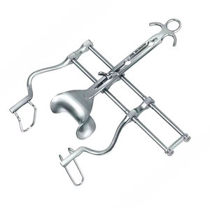 Écarteur abdominal Balfour avec lames fenêtrées, profondeur 4 pouces, ouverture 10 pouces, en acier inoxydable durable - Product Image 4