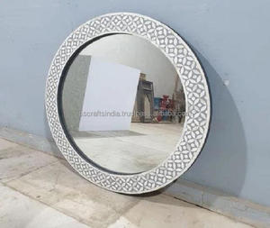 Offre Spéciale miroir mural fait main poli d'incrustation d'os décoratif de mariage moderne pour les maisons minimalistes - Product Image 5