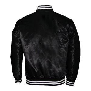 Chaqueta Bomber de Satén para Hombre de Alta Calidad, Nuevo Estilo Acolchado con Decoración Bordada - Product Image 2