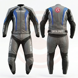 Traje de Motociclismo de Cuero Vacuno de Primera Calidad, Diseño Personalizado, Secado Rápido, Ropa Protectora para Motociclistas - Product Image 6