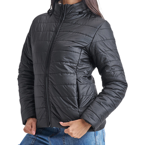 Chaqueta de Plumón de Alta Calidad para Mujer, Chaqueta Acolchada de Moda para Invierno, Chaqueta de Burbuja con Cuello Alto para Mujer - Product Image 2