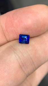 Saphir bleu royal naturel non chauffé, pierre précieuse facettée, saphir bleu pour la fabrication de bijoux, fournisseur en gros - Product Image 2