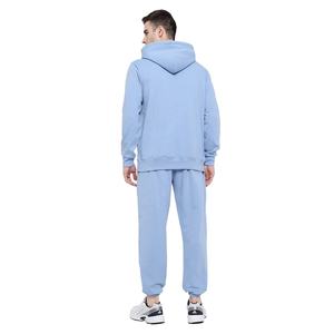 Conjunto de chándal de lana de algodón 100% personalizado de alta calidad para hombre, chándal ajustado para hombre, chándal en blanco para hombre, chándal de 2 piezas - Product Image 2