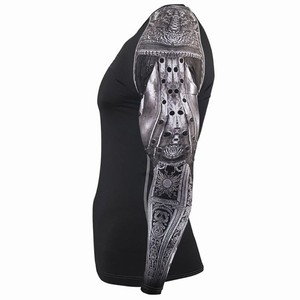 Rashguard tendance de qualité supérieure, sublimation personnalisée, manches longues, pour athlètes de MMA, nouvelle arrivée, durable, unisexe - Product Image 4