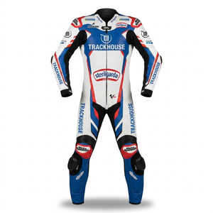 Traje de Motociclismo Raul Fernandez MotoCP, Piel de Vacuno/Canguro, Mono de Cuero para Motociclista, Nivel 2 CE Pro - Product Image 1