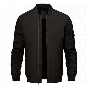 Mens Lightweight Bomber <b>Jacket</b> Light Windbreaker Casual Stylish Fall Golf Zip Up Dress Business Varsity Outerwear Everyday Wear - Product Image 1
