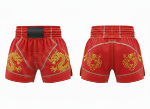 กางเกงมวยไทยสำหรับการฝึกซ้อมและต่อสู้  ทรงหลวม ใส่สบาย คุณภาพสูง ใช้ได้ทุกฤดู รับผลิตแบบ OEM ODM - Product Image 6