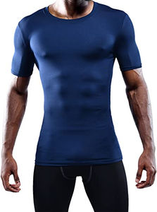 Latest <b>Men</b> Short Sleeve Sublimated <b>Compression</b> Quick Dry <b>Shirt</b> Wholesale Rate <b>Men</b> <b>Compression</b> <b>Shirts</b> - Product Image 3