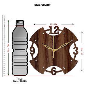 Natural Wooden <b>Clock</b> Low Price Stylish Home Decor <b>Clock</b> for Living Room <b>Bedroom</b> Office Wooden <b>Wall</b> <b>Clock</b> - Product Image 2