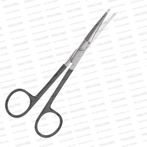 Ciseaux à lame dentelée Kaye Facelift Supercut, lame épaisse, 5-1/2″ (14 cm), ciseaux chirurgicaux courbés pour la dissection faciale et des flaps cervicaux - Product Image 2