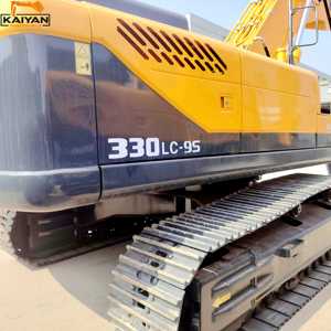 Excavatrice sur chenilles Hyundai Robex 330LC-95 d'occasion, 33 tonnes, modèle 2024, pour la construction et les travaux de terrassement - Product Image 4