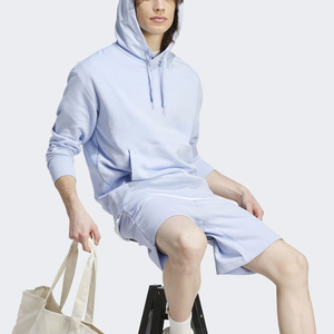 Pantalones Cortos de Algodón Elástico Relajados para Hombre, Estilo Casual, Cintura con Cordón Ajustable, Ropa de Verano de Alta Calidad - Product Image 3