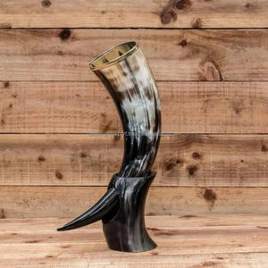 Authentic Buffalo <b>Horn</b> Drinkware <b>Viking</b> <b>Horns</b> Handmade in India Custom Branding Options Natural Crafts for Global B2B Buyers-FWE - Product Image 5