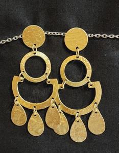 Premium Quality Geometric Pattern Wooden Earring Handcrafted Stylish <b>Jewelry</b> for Women Special Occasions and <b>Travel</b> For Sale - Product Image 3