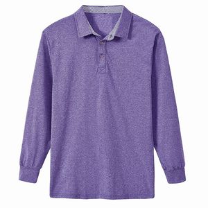 Polo à manches longues pour homme au design exclusif, mélange de coton, impression personnalisée, production OEM - Product Image 6