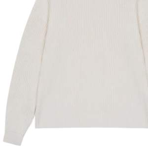 Pull ras du cou côtelé en maille de coton doux, délavé effet vieilli, à manches longues, style minimaliste décontracté pour homme, coupe confortable, qualité supérieure - Product Image 3